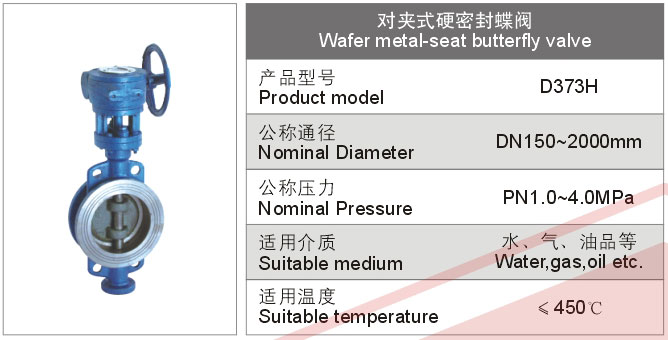 对夹式硬密封蝶阀